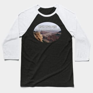 Bright Angel Point Grand Canyon National Park Baseball T-Shirt